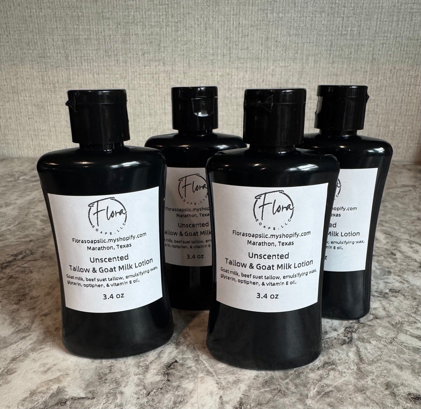 Unscented Tallow & Goat Milk Lotion