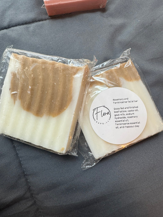 Rosemary and frankincense facial bar