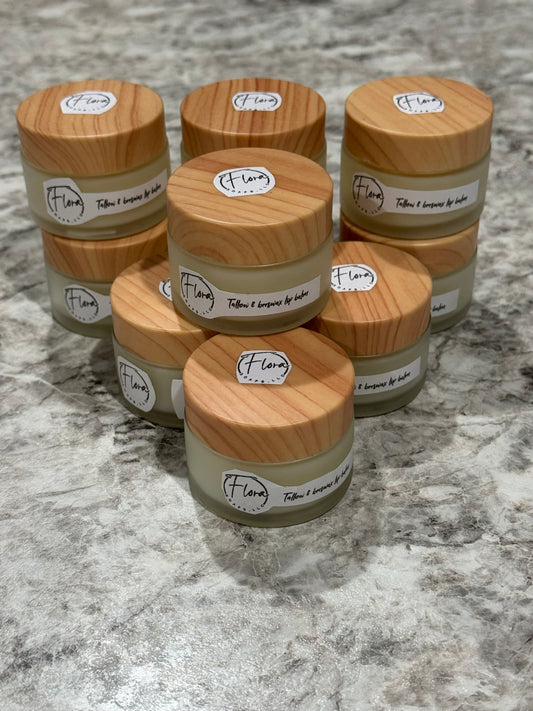Tallow & beeswax lip balm